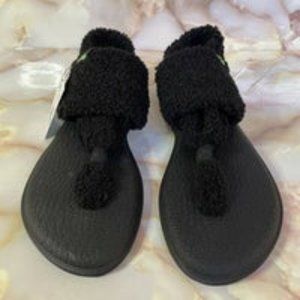 Sanuk Yoga Sling 2 Chill Faux Shearling Sandals